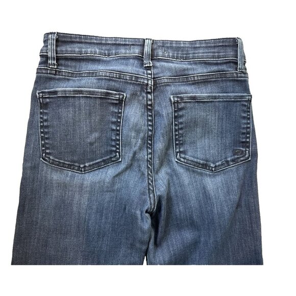 Fidelity Denim Katie High Rise Flare Jeans Womens 24 Blue Comfort Stretch - Picture 5 of 10